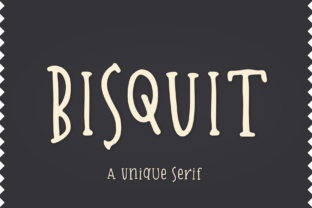 Bisquit: A Cheerful Serif Font for Editorial Design
