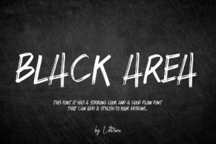 Black Area: A Bold Blackletter Font for Brand Identity