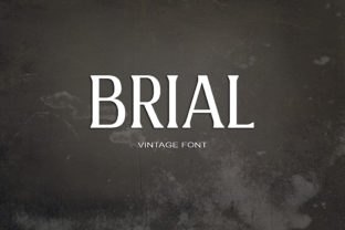 Brial Font Review: A Unique Serif for Campaign Design