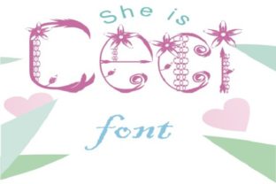 Ceci Font: A Charming Typeface for Handmade Brands