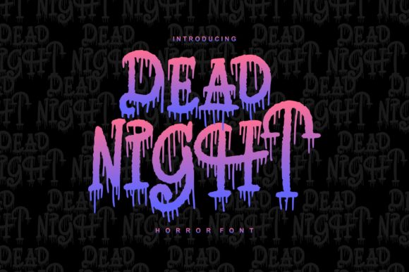 Dead Night: A Spooky Serif Font for Editorial Impact