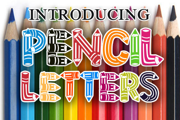 Designing with Pencil Letters: A Versatile Decorative Typeface
