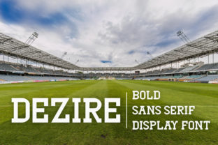 Dezire Font: A Bold Serif for Modern Web Design