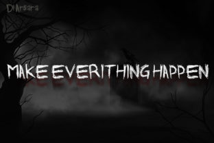 Dl Arsara: The Spooky Typeface for High-Impact Marketing