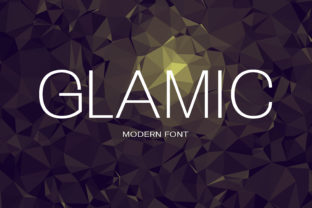 Glamic: The Charming Sans Serif Font for Handmade Brands