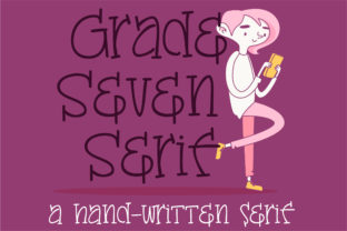 Grade Seven: A Whimsical Serif Font for Makers