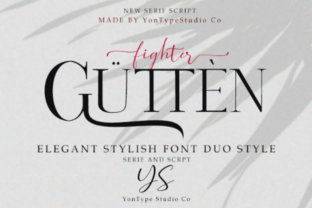 Gutten Fighter Duo: The Serif Font That Elevates Campaigns