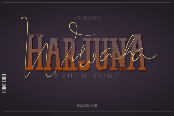 Harjuna: The Slab Serif Font That Elevates Small Brands