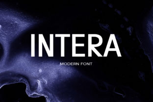 Intera: The Sans Serif Font Built for Scroll-Stopping Design