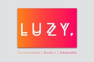 Luzy: A Smart Sans Serif Typeface for Modern Branding