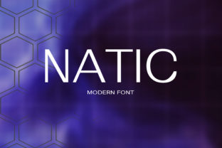 Natic: The Smart Sans Serif Font for Modern Branding