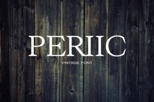 Periic: A Timeless Serif Font for Strong Brand Identity