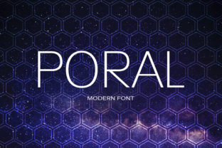 Poral: The Clean Sans Serif Font for Handmade Brands