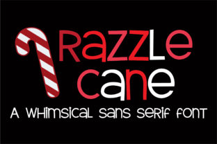 Razzle Cane: A Playful Sans Serif Font for Modern Web Design