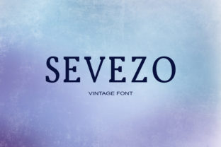 Sevezo: A Refined Serif Typeface for Editorial Design