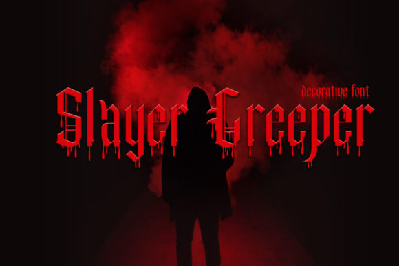 Slayer Creeper: The Ultimate Blackletter Font for Spooky Crafts