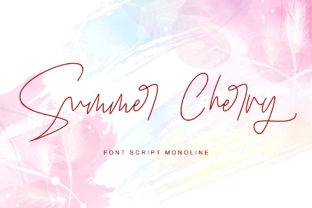 Summer Cherry: A Charming Serif Font for Social Campaigns