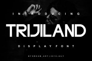 Trijland: The Slim Sans Serif Font for Modern Branding