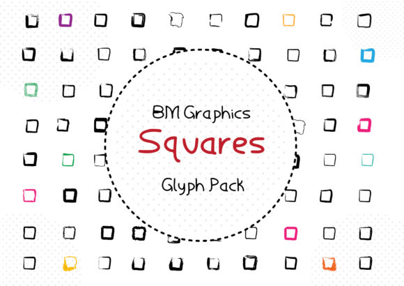 Upgrade Your Brand with BM Graphics - Squares Typeface
