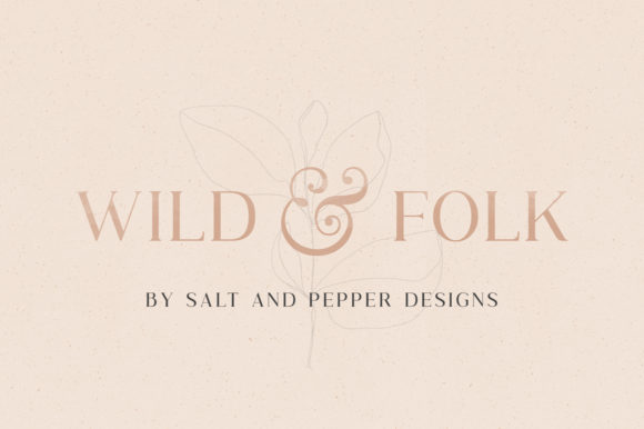 Wild Folk: A Versatile Serif Font for Modern Web Design