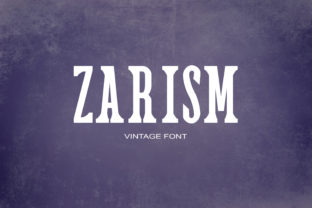Zarism: A Charming Serif Font for Editorial Design
