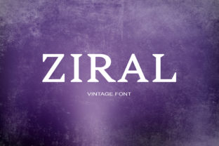 Ziral Serif Font: Elevate Your Campaign Visuals